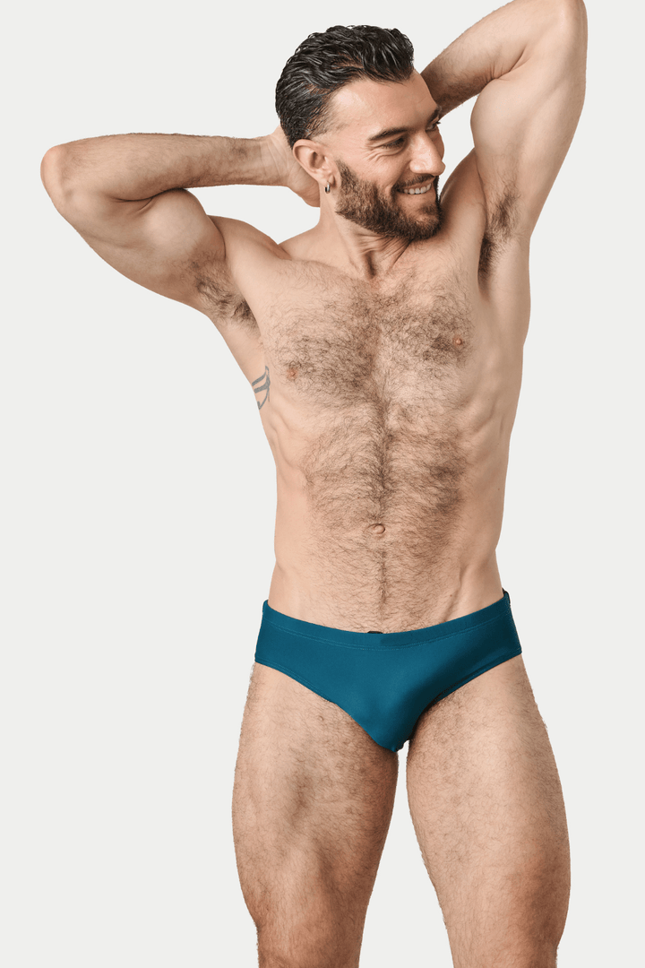 BARTON Classic Swim Brief - Teal - AWRY