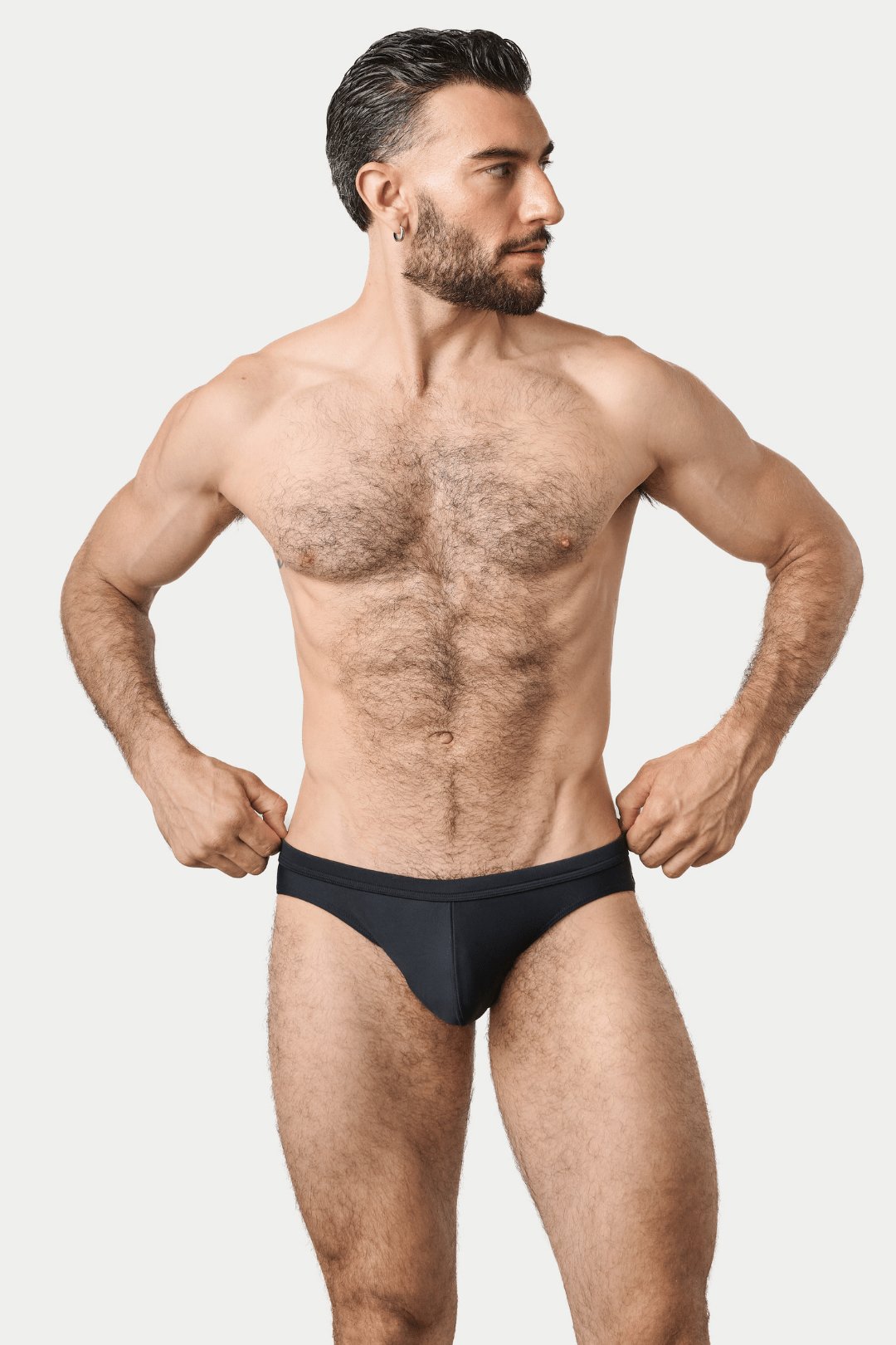 BARTON Contour Swim Brief - Black - AWRY