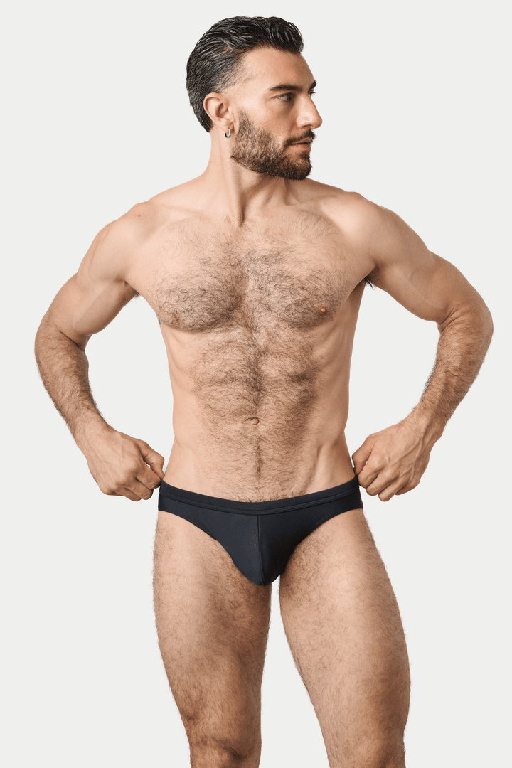 BARTON Contour Swim Brief - Black - AWRY