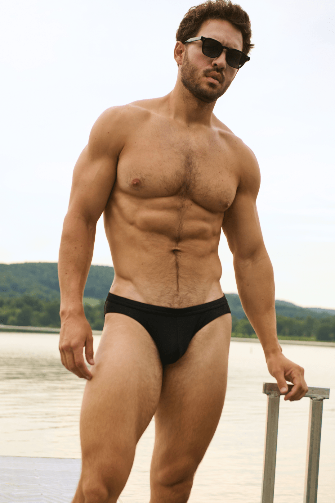 BARTON Contour Swim Brief - Black - AWRY