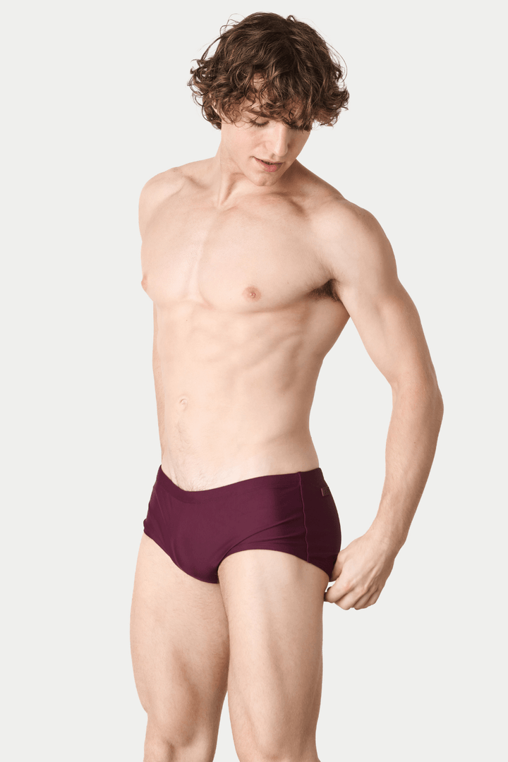 BARTON Swim Sunga - Burgundy - AWRY
