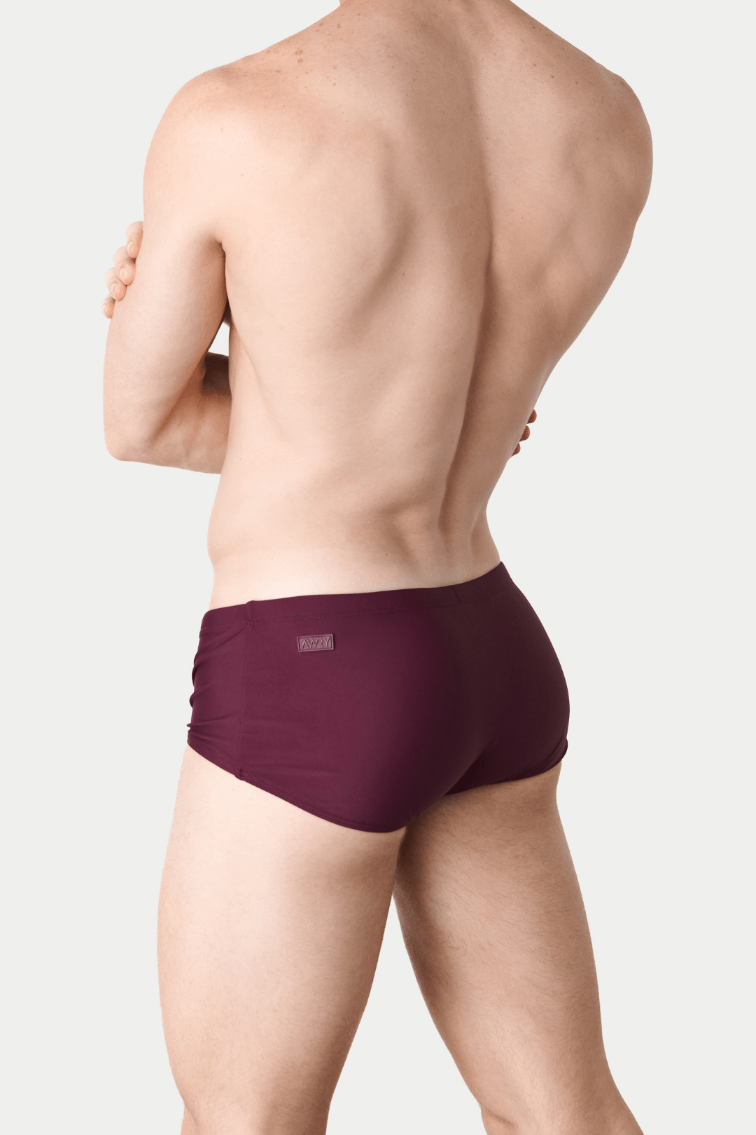 BARTON Swim Sunga - Burgundy - AWRY