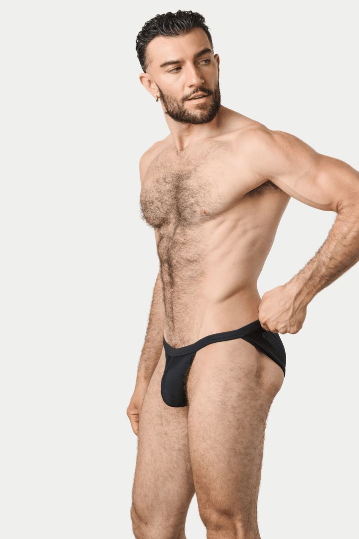 BARTON Swim Tanga - Black - AWRY