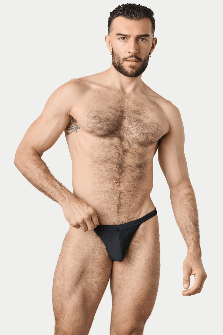 BARTON Swim Tanga - Black - AWRY