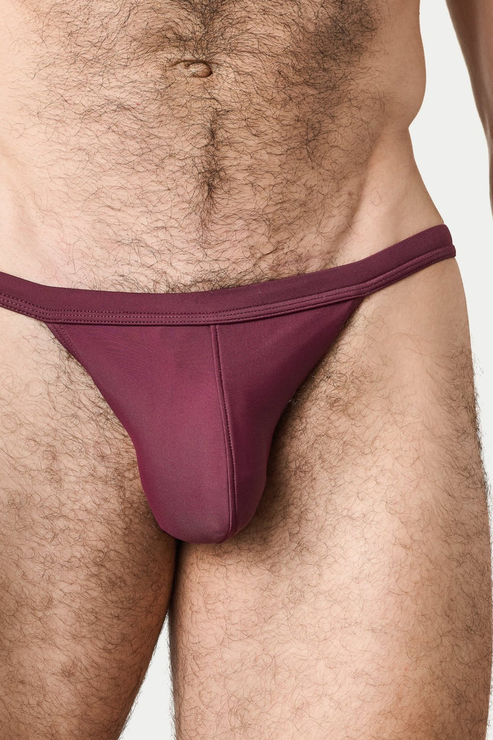 BARTON Swim Tanga - Burgundy - AWRY