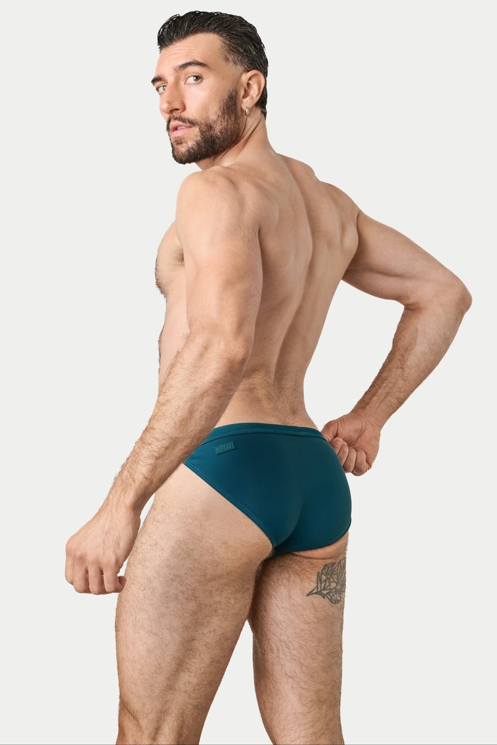BARTON Swim Tanga - Teal - AWRY