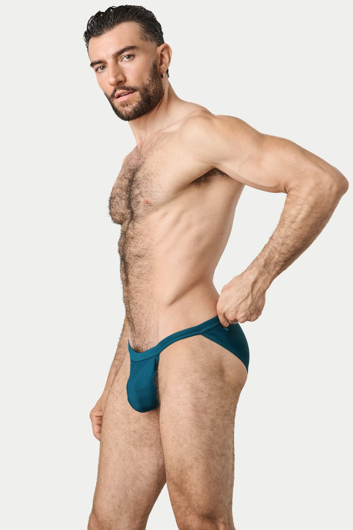 BARTON Swim Tanga - Teal - AWRY