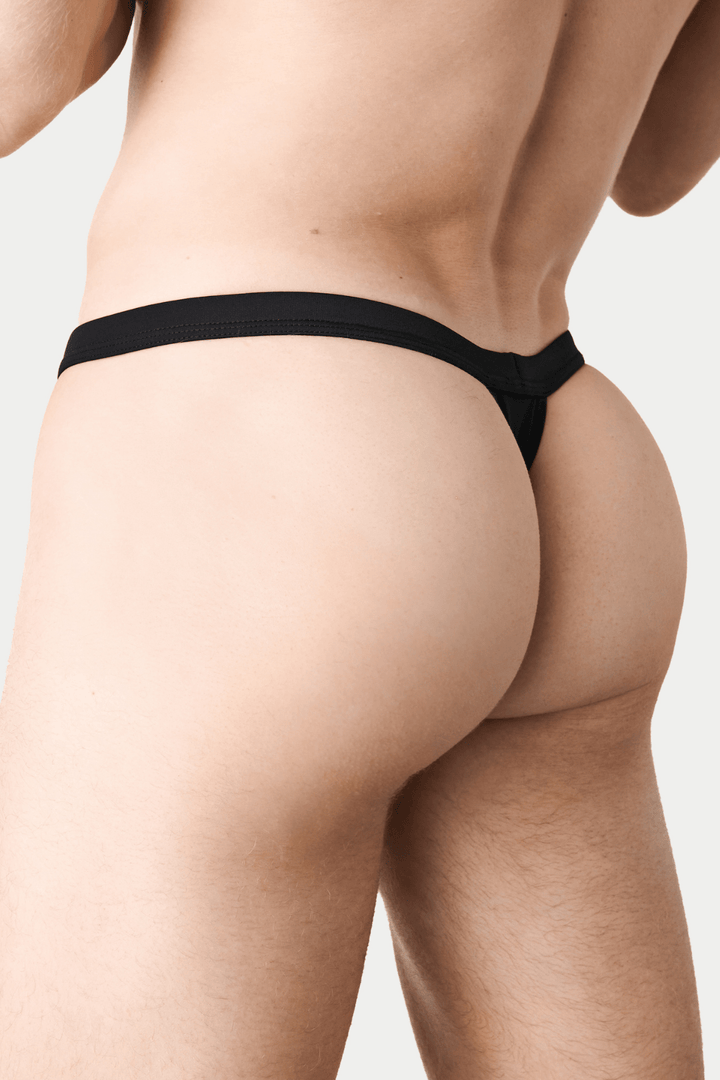 BARTON Swim Thong - Black - AWRY