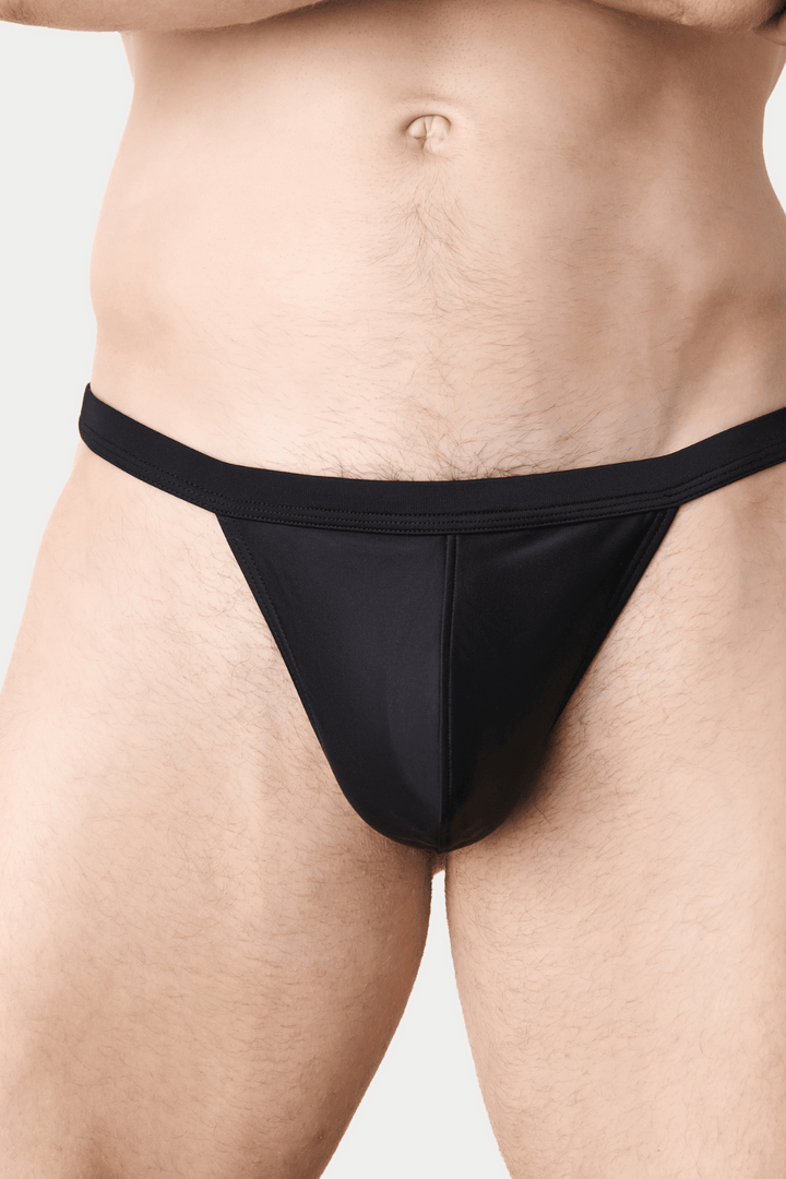 BARTON Swim Thong - Black - AWRY