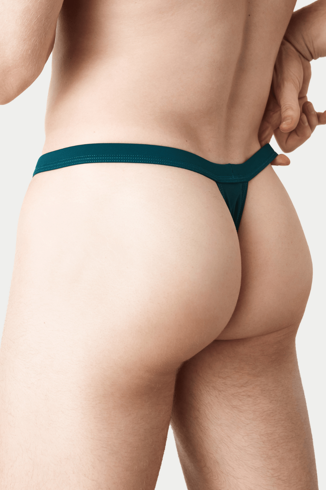 BARTON Swim Thong - Teal - AWRY
