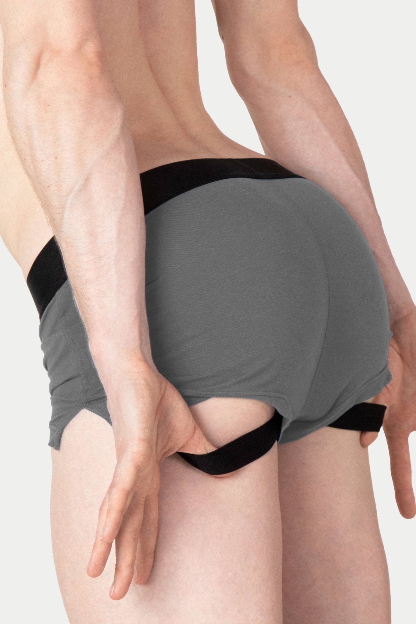 BOOST Jock Boxers - Gray - AWRY