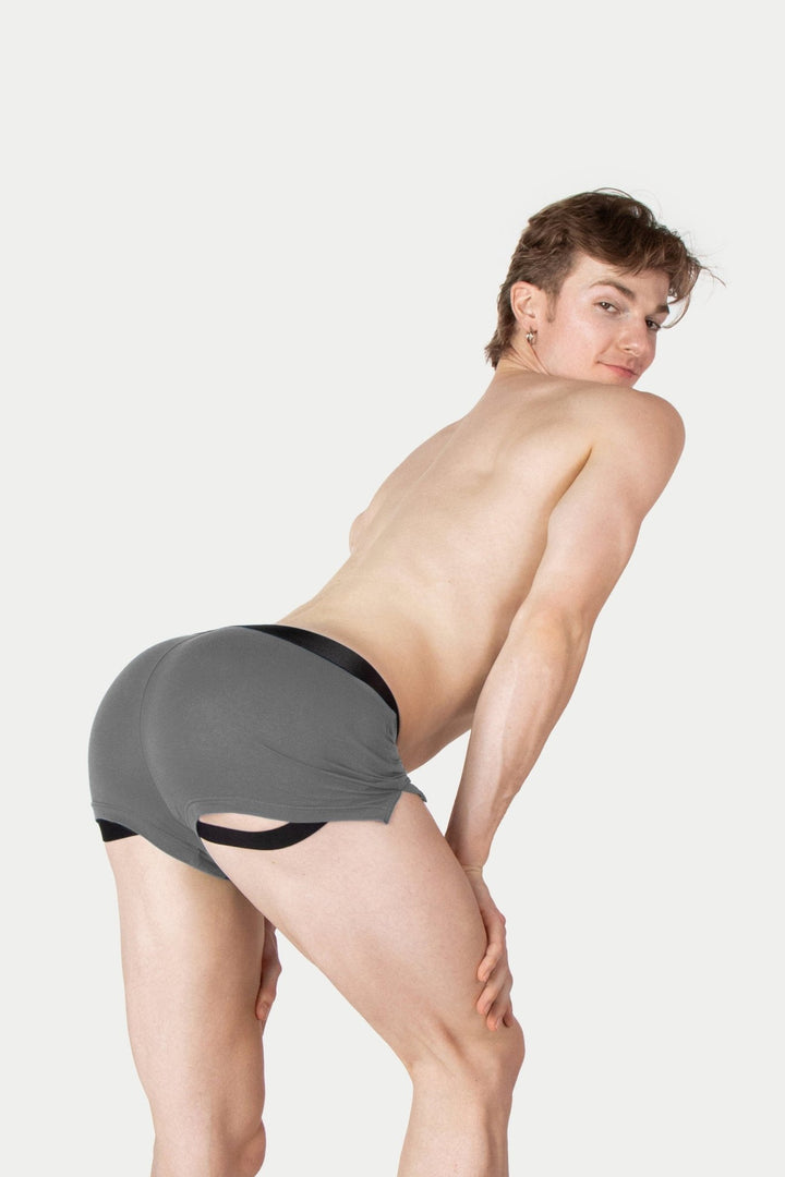 BOOST Jock Boxers - Gray - AWRY