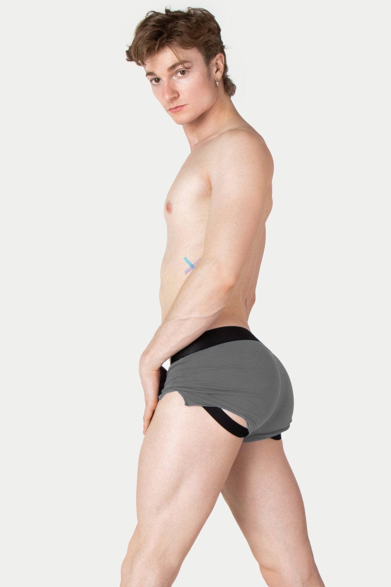 BOOST Jock Boxers - Gray - AWRY