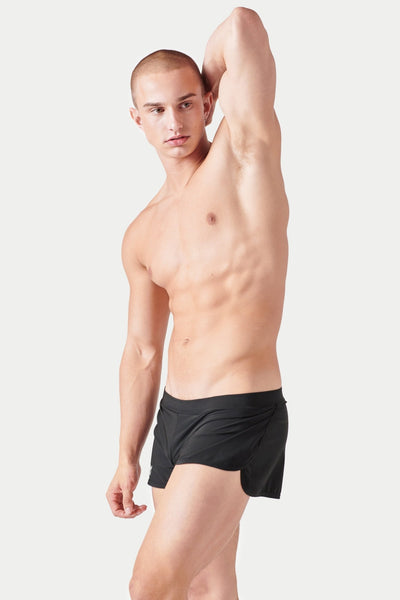 BREEZE Jock Shorts - Black - AWRY