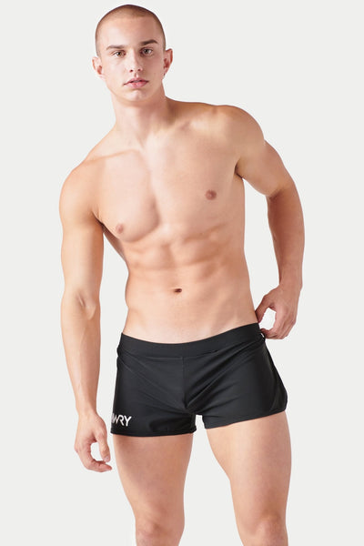 BREEZE Jock Shorts - Black - AWRY