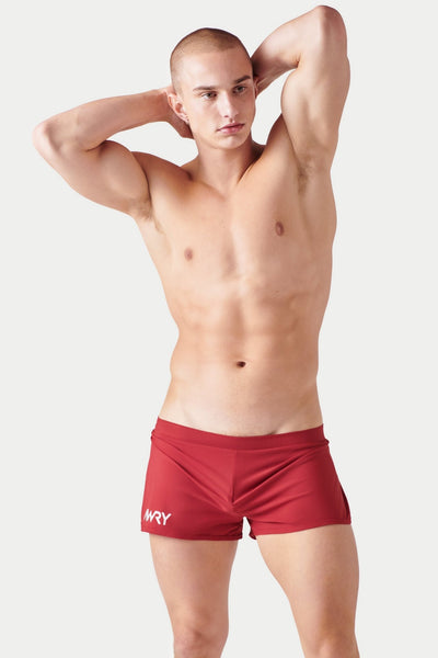 BREEZE Jock Shorts - Red - AWRY