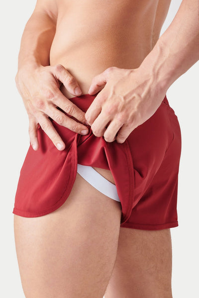 BREEZE Jock Shorts - Red - AWRY