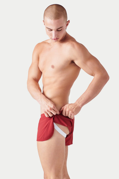 BREEZE Jock Shorts - Red - AWRY