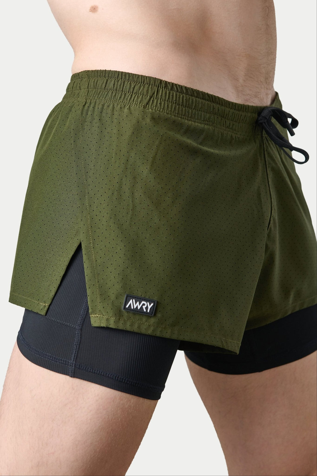 BREEZE Liner Shorts - Army Green - AWRY