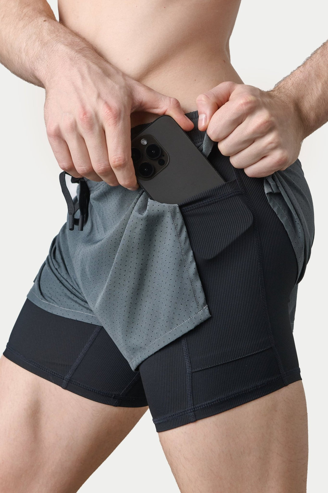 BREEZE Liner Shorts - Gray - AWRY