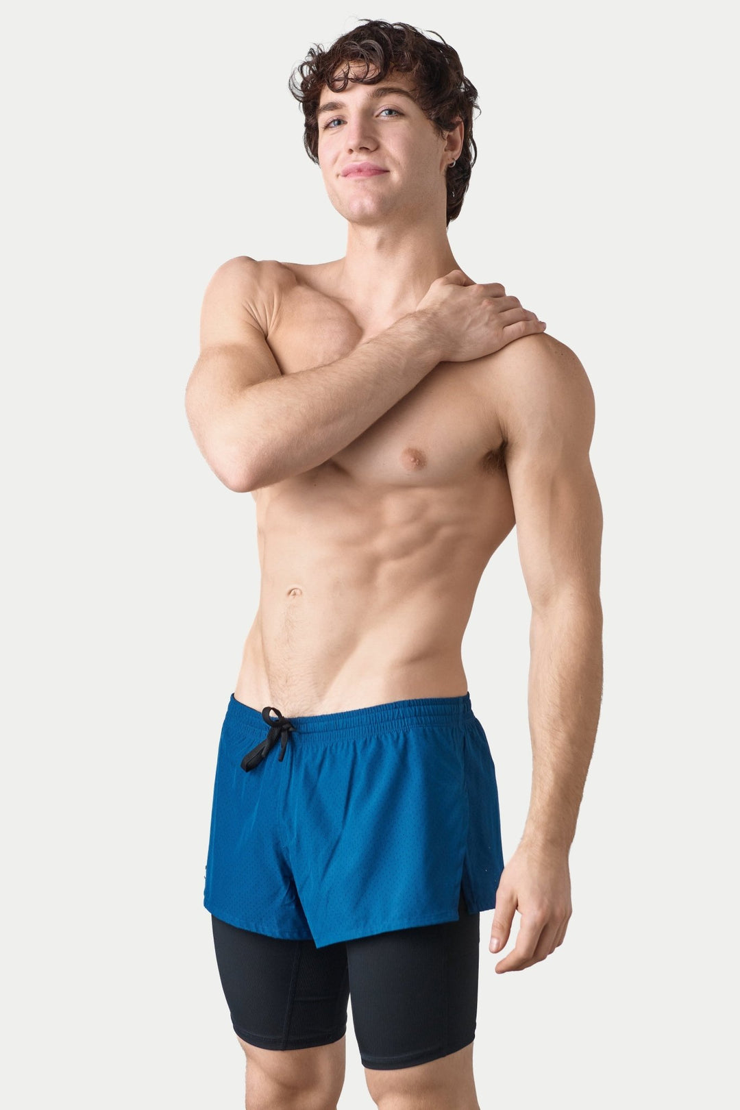 BREEZE Long Liner Shorts - Sapphire - AWRY