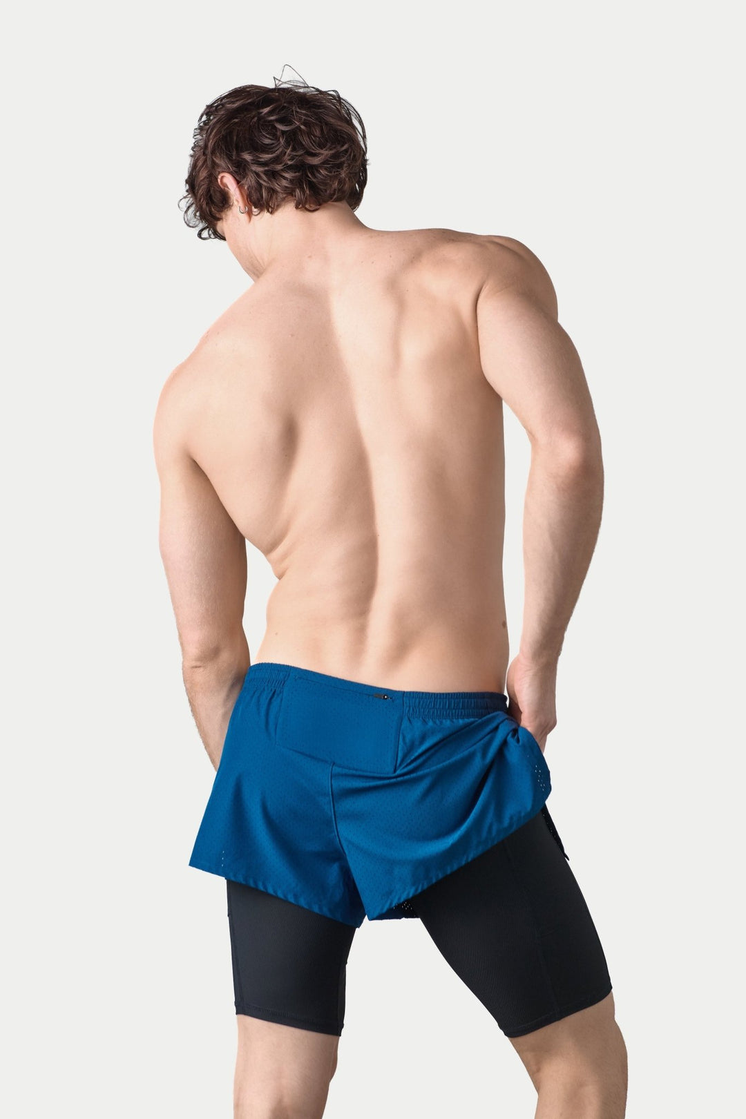 BREEZE Long Liner Shorts - Sapphire - AWRY