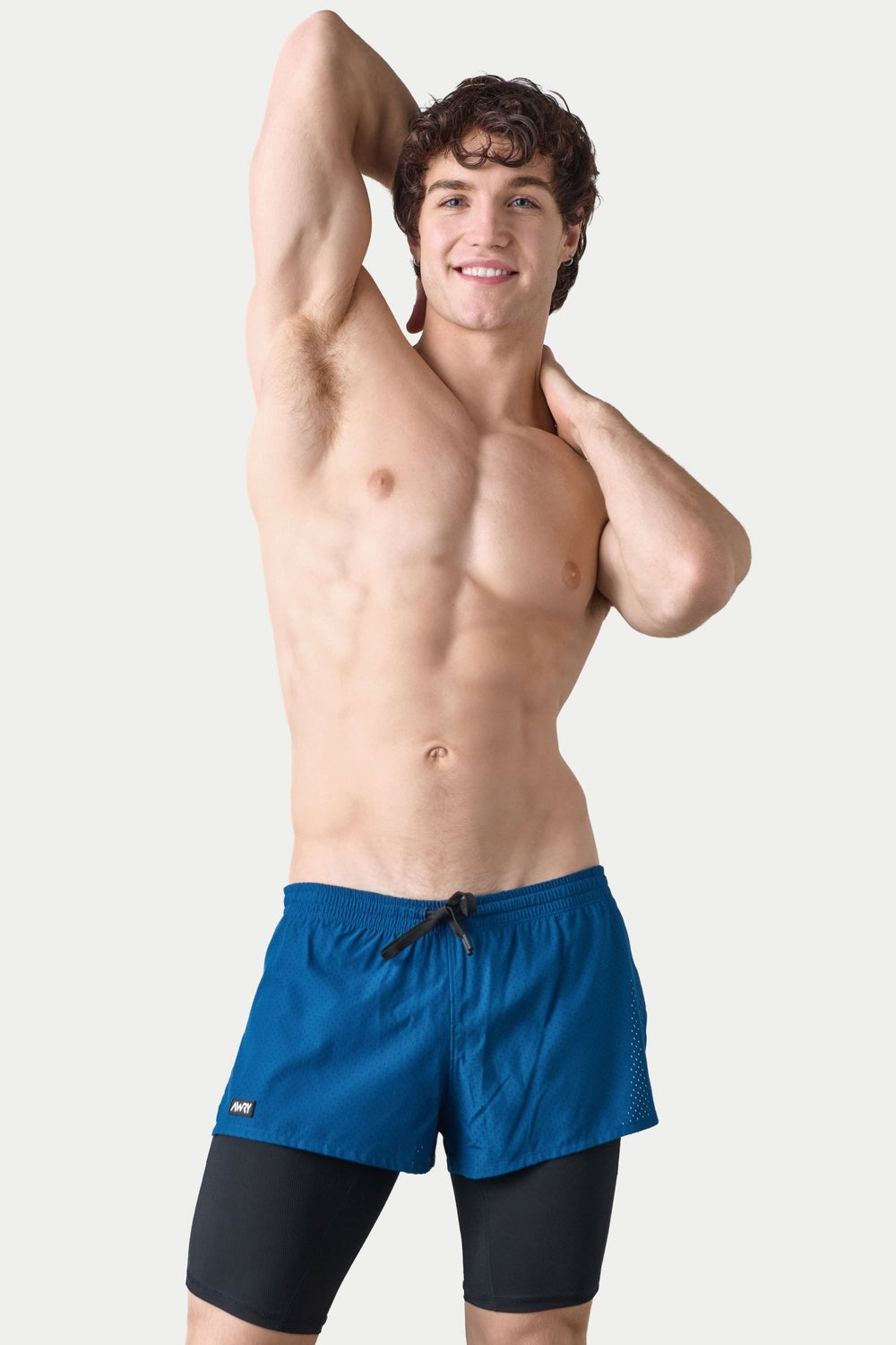 BREEZE Long Liner Shorts - Sapphire - AWRY