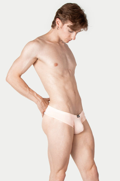 CHEEKY Thong Briefs - Bright Peach - AWRY