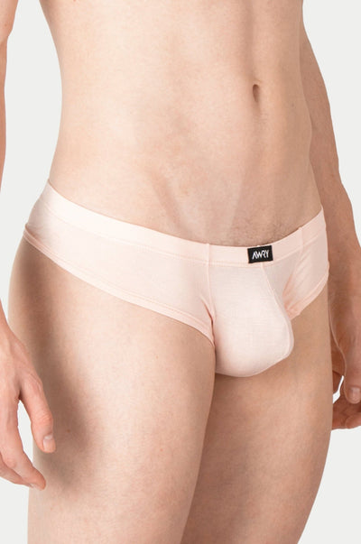 CHEEKY Thong Briefs - Bright Peach - AWRY