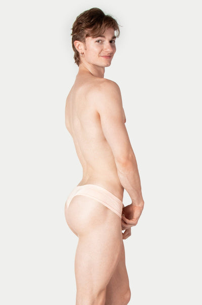 CHEEKY Thong Briefs - Bright Peach - AWRY