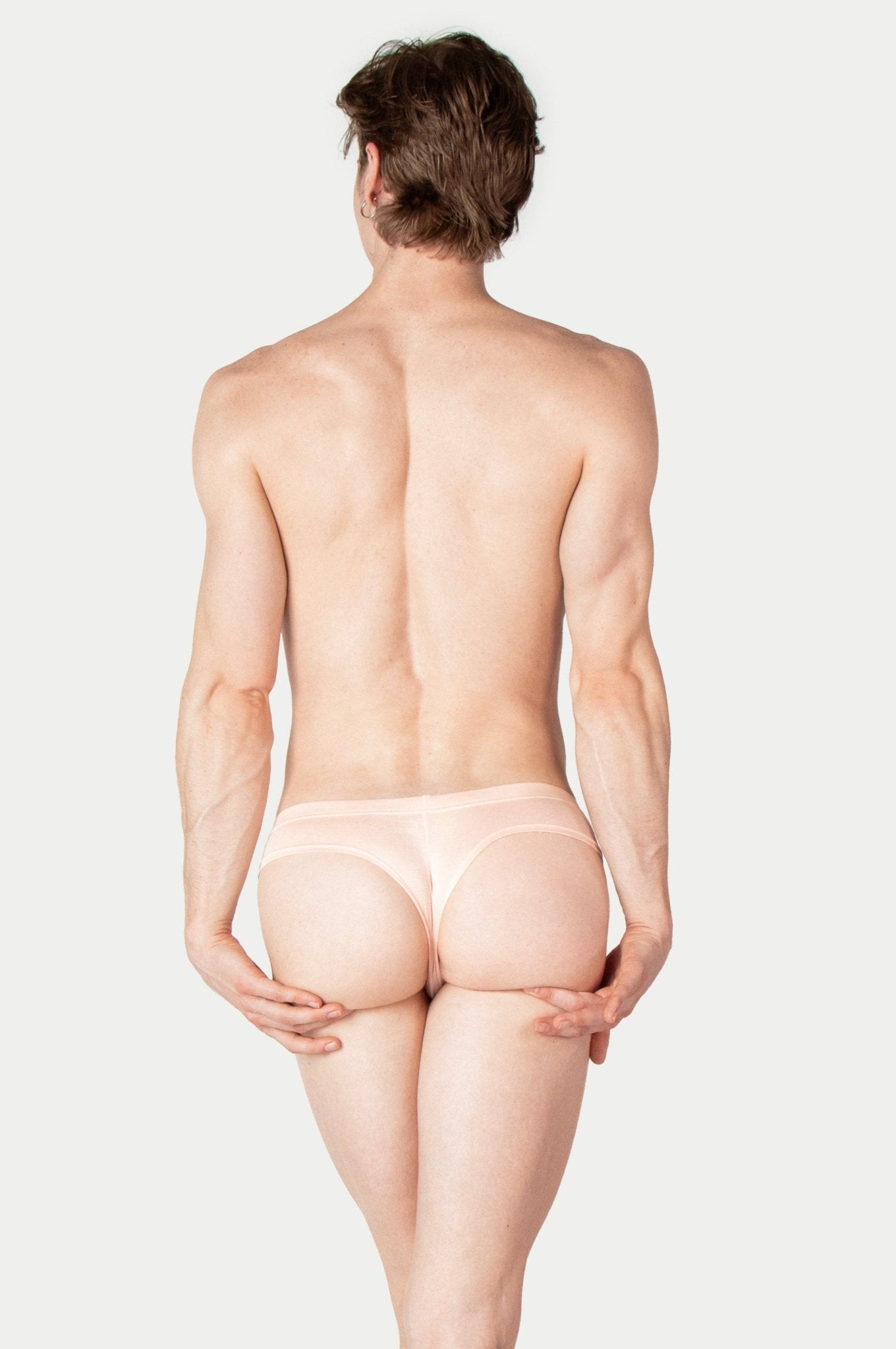 CHEEKY Thong Briefs - Bright Peach - AWRY
