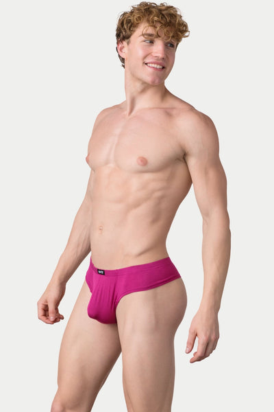CHEEKY Thong Briefs - Raspberry - AWRY