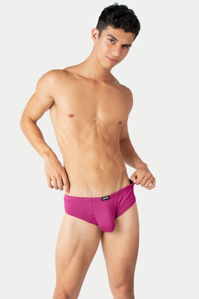 CHEEKY Thong Briefs - Raspberry - AWRY