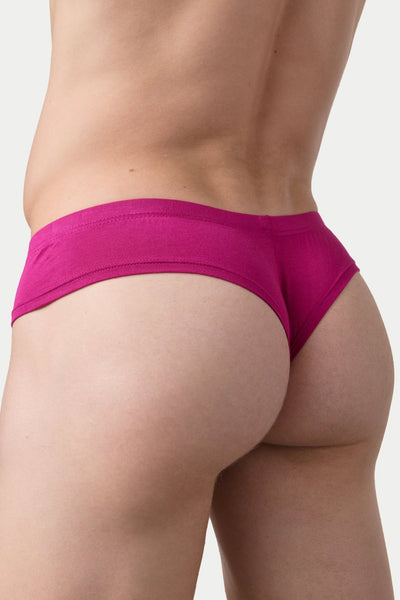 CHEEKY Thong Briefs - Raspberry - AWRY