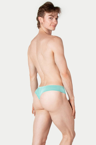 CHEEKY Thong Briefs - Turquoise - AWRY