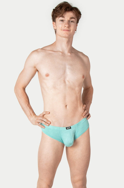 CHEEKY Thong Briefs - Turquoise - AWRY