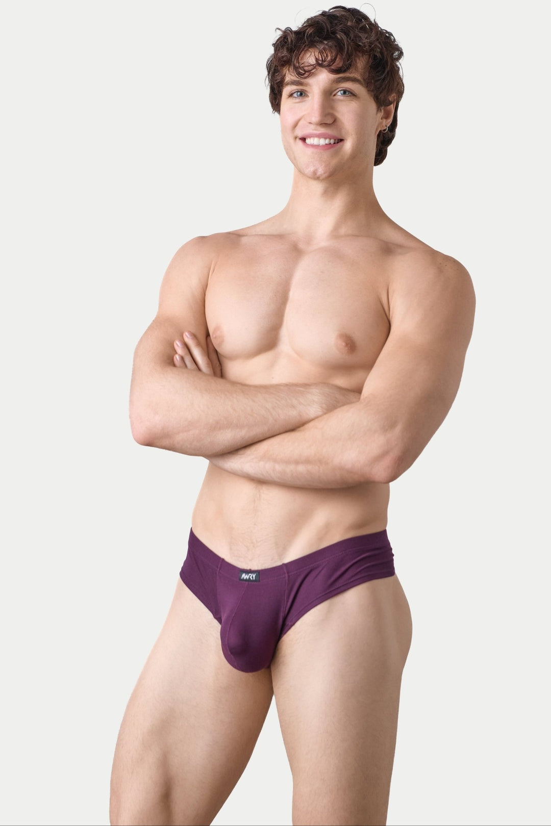CHEEKY Thong V2 - Plum - AWRY