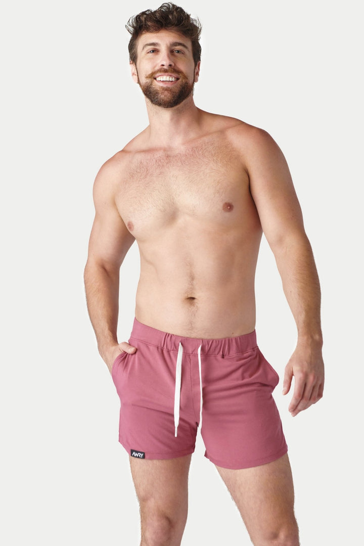 CLOUD Shorts - Blush Red - AWRY