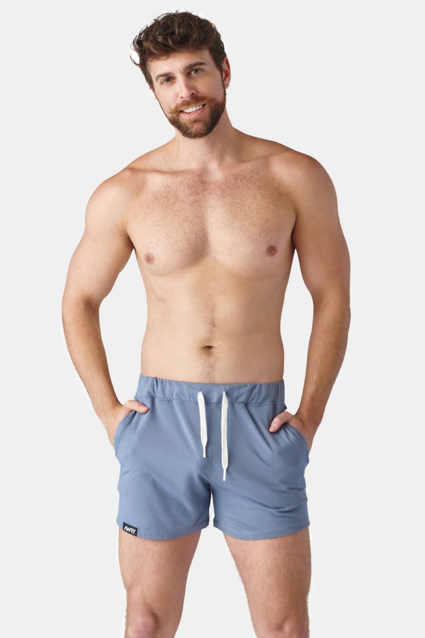 CLOUD Shorts - Steel Blue - AWRY