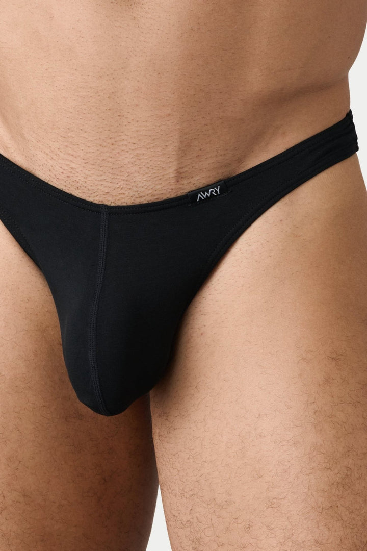 COMFORT Thong - Black - AWRY