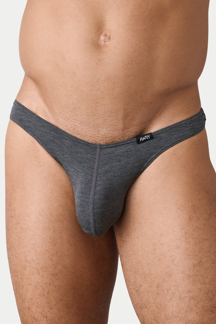 COMFORT Thong - Heather Gray - AWRY