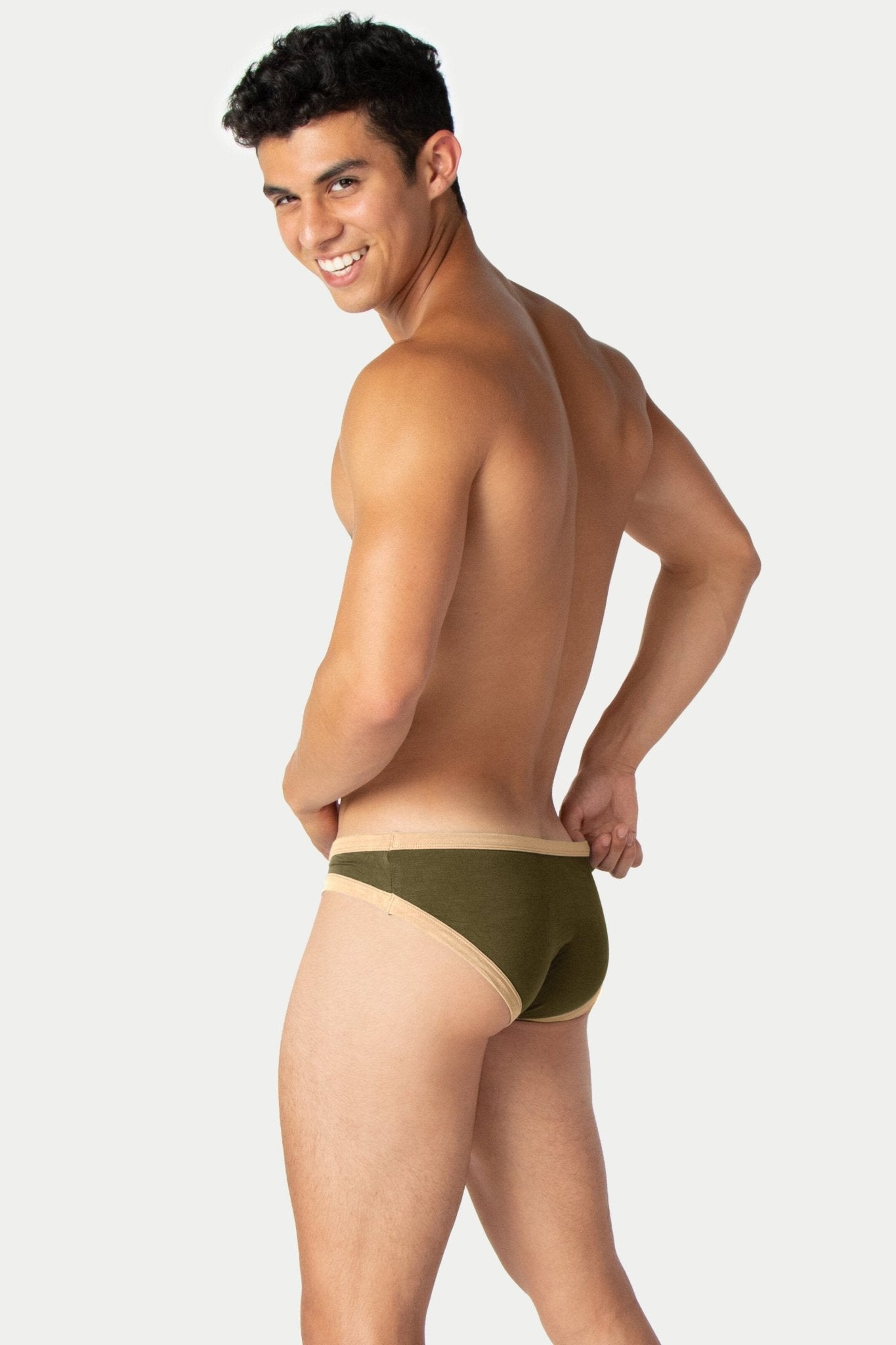 CONTRAST Briefs - Army Green - AWRY