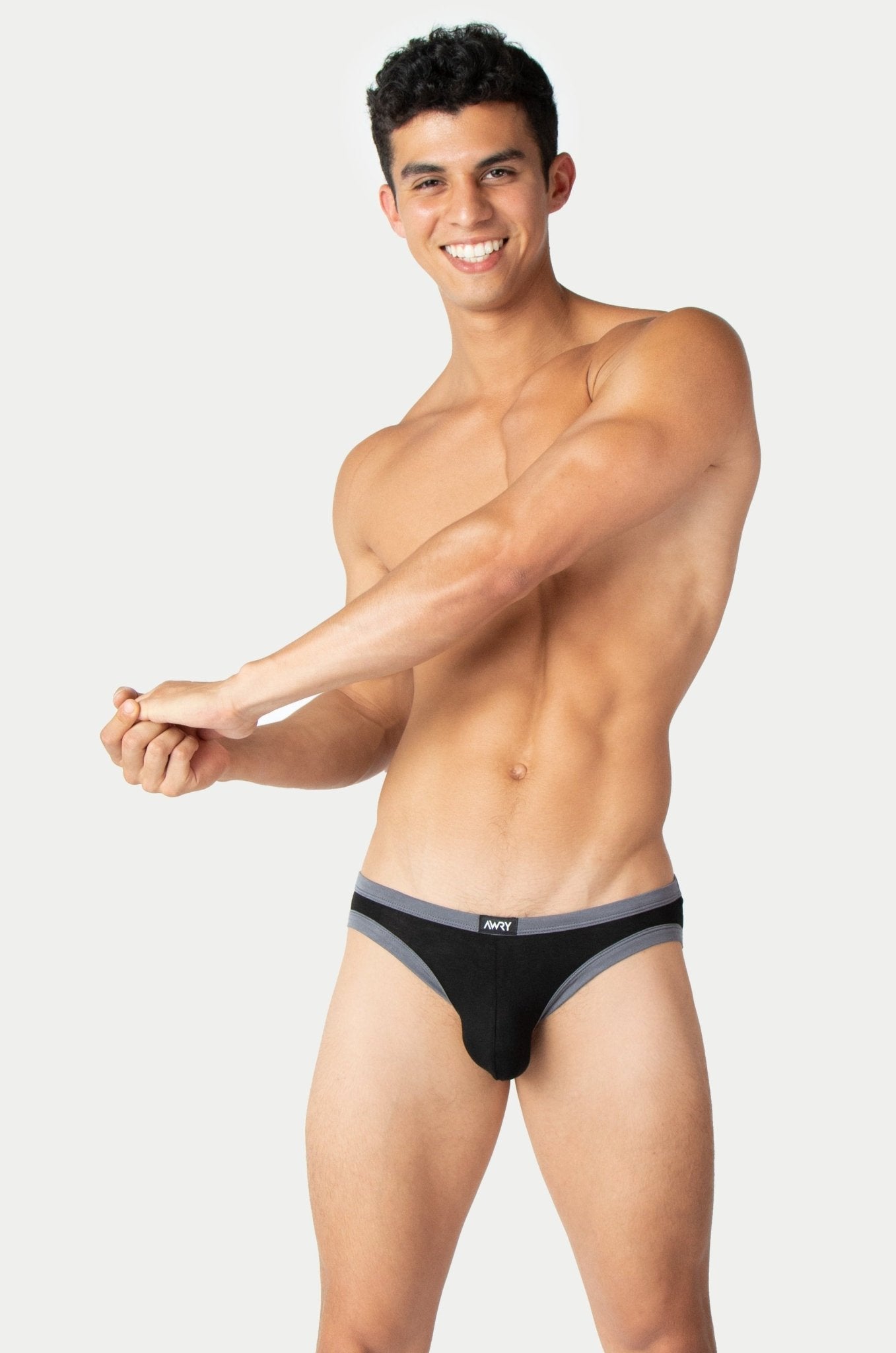 CONTRAST Briefs - Black - AWRY