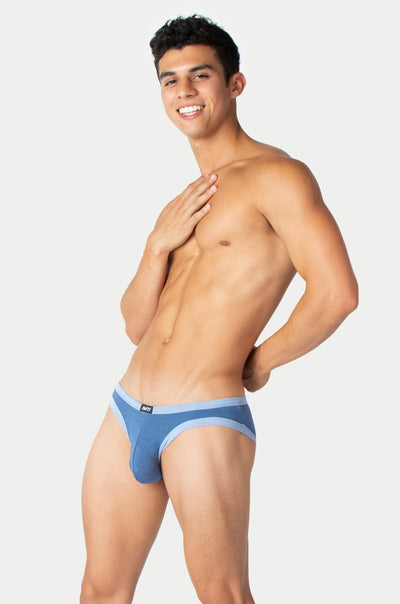 CONTRAST Briefs - Carolina Blue - AWRY