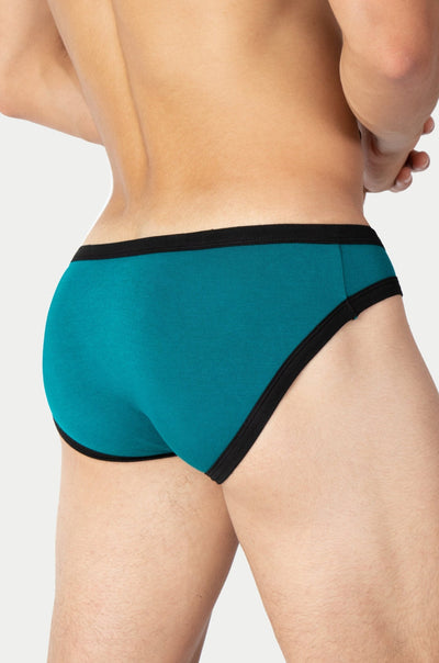 CONTRAST Briefs - Deep Teal - AWRY