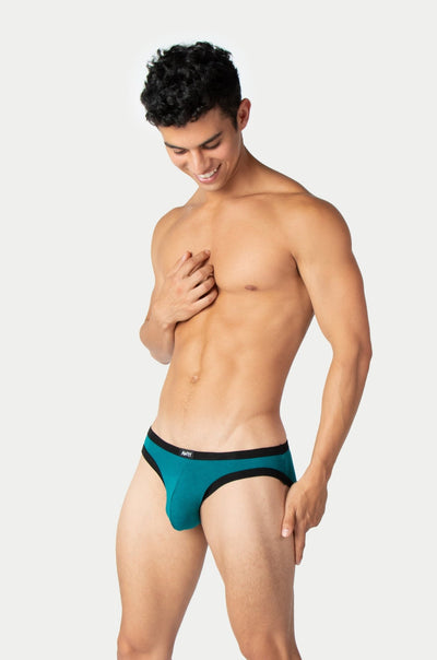 CONTRAST Briefs - Deep Teal - AWRY