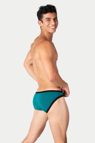 CONTRAST Briefs - Deep Teal - AWRY