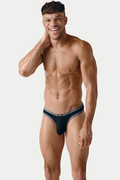 CONTRAST Thong - Black - AWRY