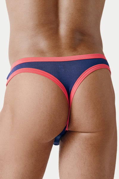 CONTRAST Thong - Navy - AWRY