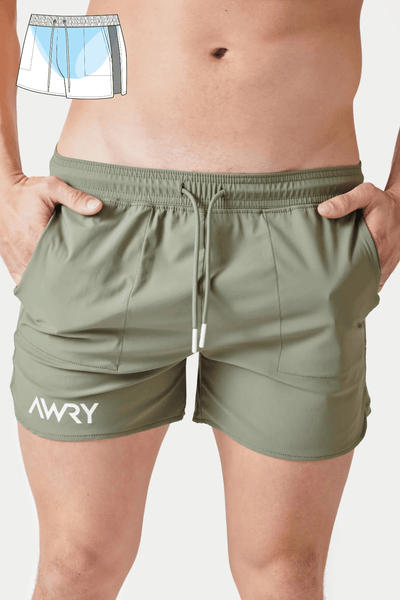 EDGE Shorts - Army Green - AWRY